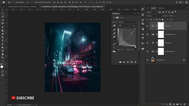 How to Create a Very Easy Cyberpunk Effect in Photoshop - Photoshop Tutorials смотреть онлайн