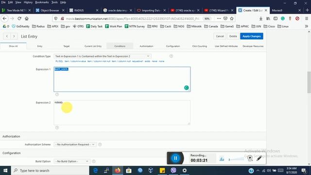 How to Create SignIN LogOUT in NAVBAR in Oracle APEX смотреть онлайн