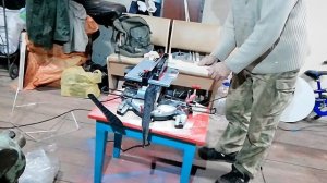 Распаковка торцовочной комбинированной пилы ЗУБР ЗПТК-210-1500