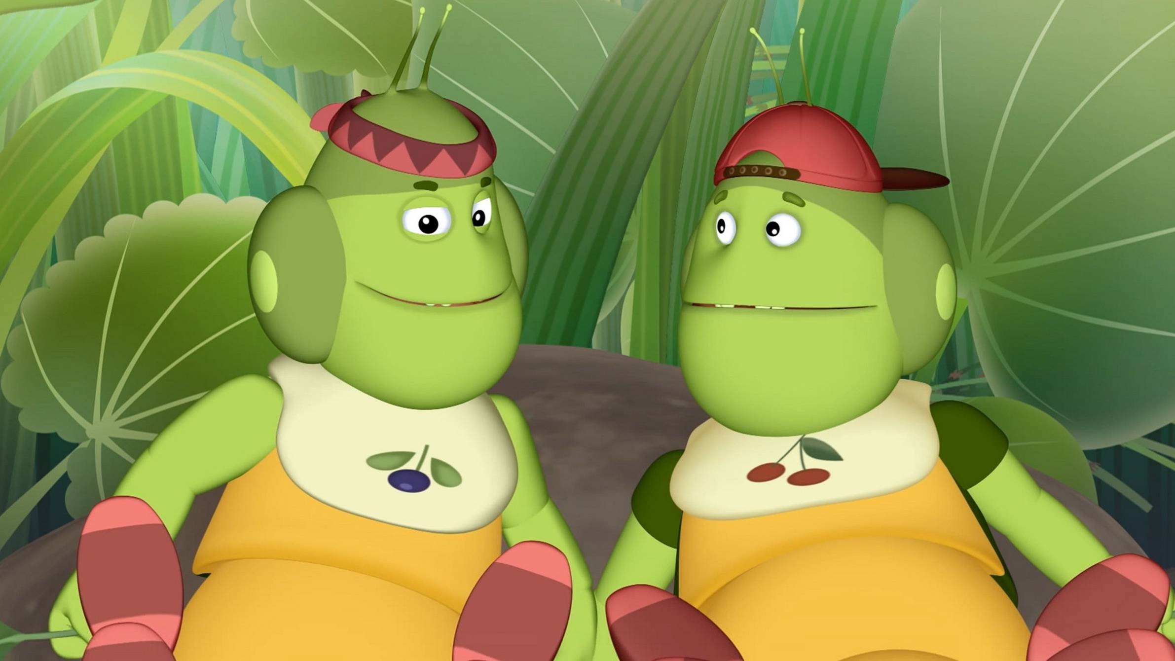 Я с другом узнаем, кто мы из Лунтика