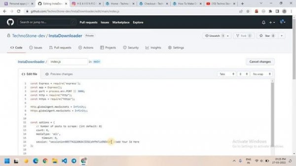 Instagram Downloader Rest API NodeJS | Instagram Video Download