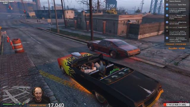 GTA Online СТРИМ Я и мой Друг Ирман Нужно намутить на новый Мерен смотреть онлайн