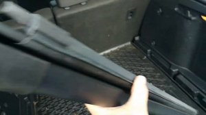 Как снять полку-шторку на Весте SW и не сломать?