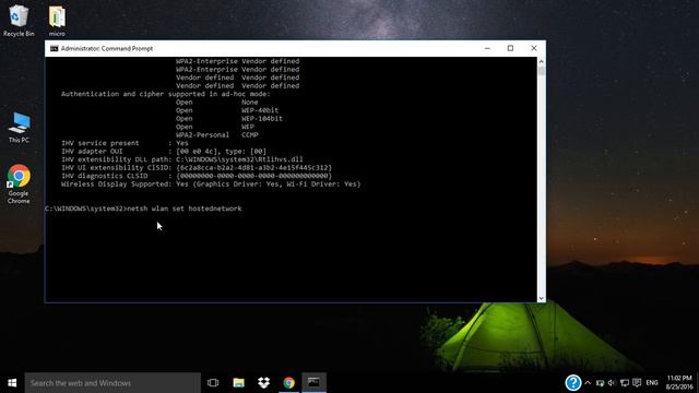 Microsoft Hosted Network virtual adapter not found смотреть онлайн