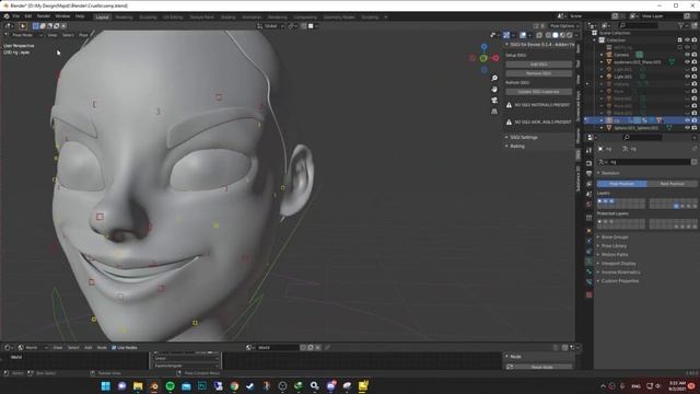 Easy Facial Rig in Blender in 90 sec - Quickie Tuts #08 смотреть онлайн