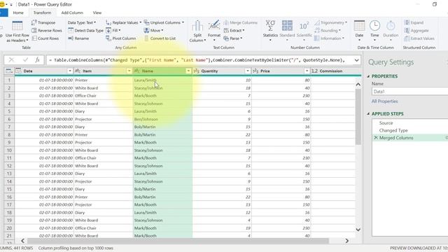 How to Merge Columns in Power Query смотреть онлайн