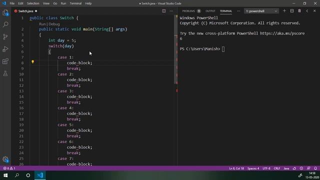 Java Programming - Switch Statement смотреть онлайн