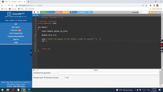 Currency Converter in c++ programming language. смотреть онлайн