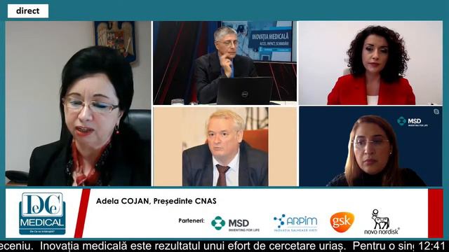 Inovația medicală - acces, impact, schimbări - DEZBATERE la DC Media Group смотреть онлайн