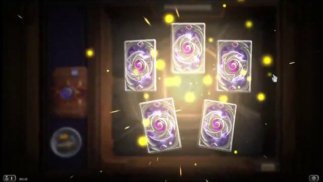 Открытие 50 бустеров(5 легендарок) ~ Hearthstone смотреть онлайн