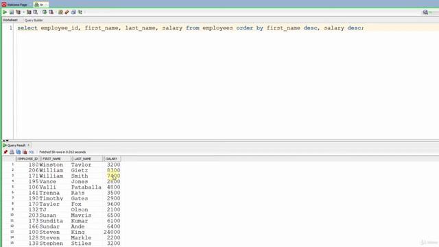 5.2 Sorting Data [ASC and DESC Operators] смотреть онлайн