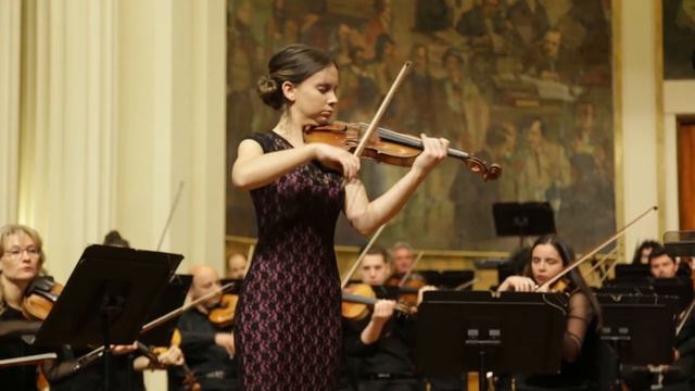 Dora Lapuste - A. Dvorak: Violin Concerto in A minor, Op.53, p.1 смотреть онлайн