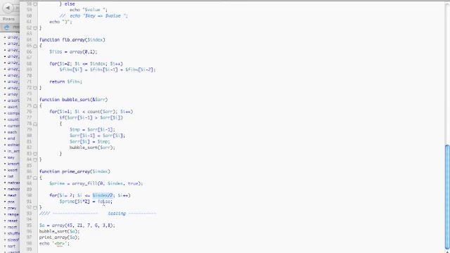 php basic function 6/6: Prime numbers using arrays смотреть онлайн