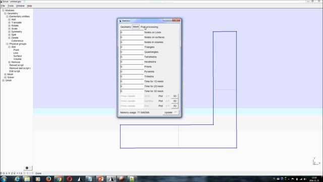 Gmsh Tutorial Part 1 - Fundamentals and 2-D Meshing смотреть онлайн