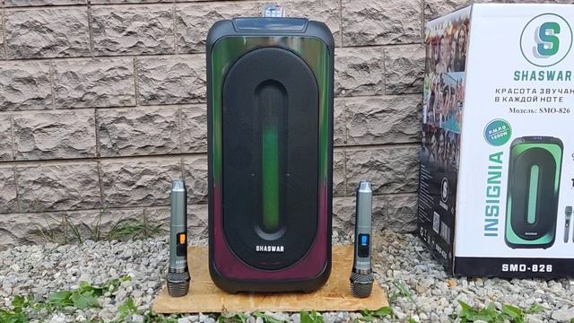 Bluetooth колонка Shaswar SMO 826 смотреть онлайн