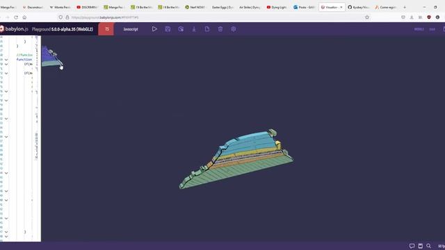 Visualizer project visage Perdaliana 2d Babylon js смотреть онлайн