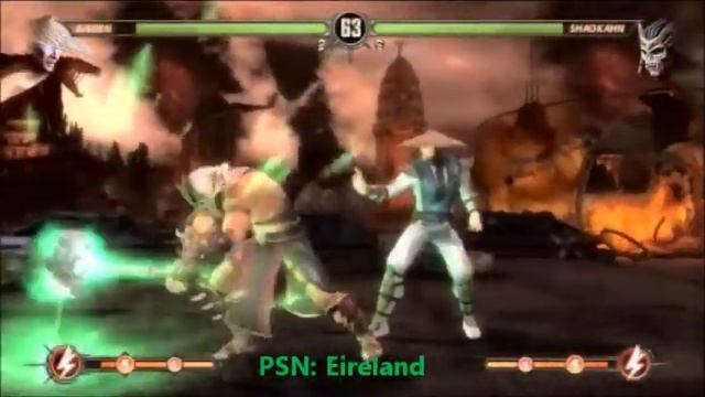 Mortal Kombat - Raiden vs Shao Kahn - Final Boss - Story Mode HD PS3 смотреть онлайн