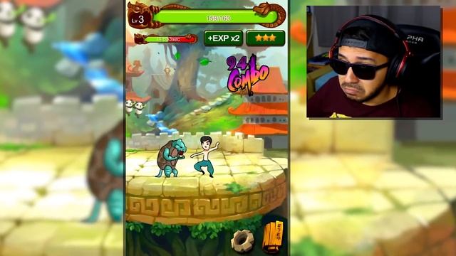 A EVOLUÇÃO DE UM MESTRE DE KUNG FU → God of Tap - Kung Fu [ jogo de celular ] ?? смотреть онлайн