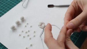 Игрушка в смешанной технике: Пушистая кошечка (часть 1)