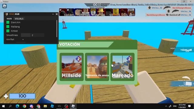 Roblox Arsenal Script (OP) смотреть онлайн