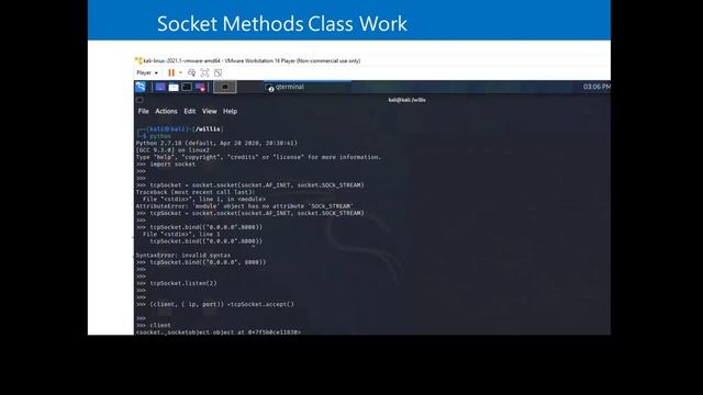 Python Socket Programming for Port Scanning смотреть онлайн