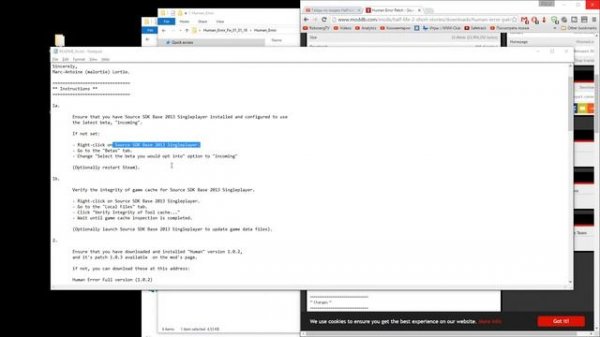 Half-Life 2 ➤ Гайд по установке модов на примере Human Error
