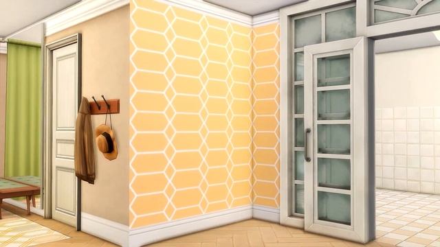 RETRO HOUSE | THE SIMS 4 | NO CC | Stop-motion смотреть онлайн