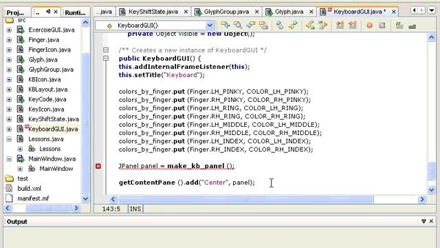 Урок №187. KeyboardGUI. Конструктор класса смотреть онлайн