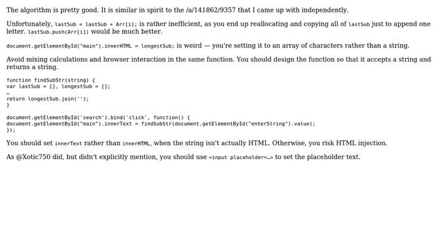Code Review: Search for longest substring in alphabetical order in a given string (2 Solutions!!) смотреть онлайн