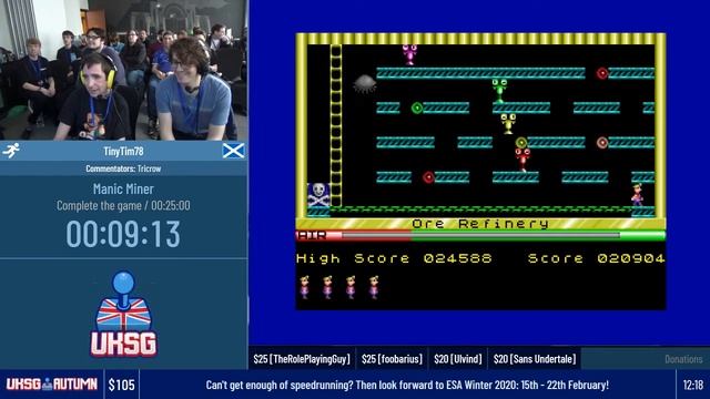 Autumn '19 | Manic Miner | Complete the Game | TinyTim78 | 17:49 смотреть онлайн