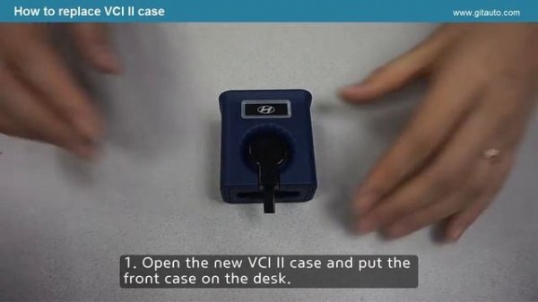 [GIT Diagnosis tool][GDS mobile/KDS]How to Replace VCI II Case - Hyundai