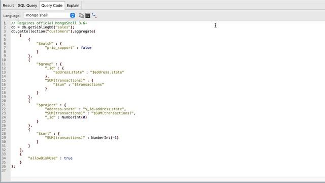 MongoDB 201: Lesson 6, Exercise 2 » Using the SQL Query tool to aggregate collection data смотреть онлайн