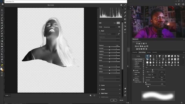 Photoshop Tutorial: How To Design A Smoke Effect Movie Poster смотреть онлайн