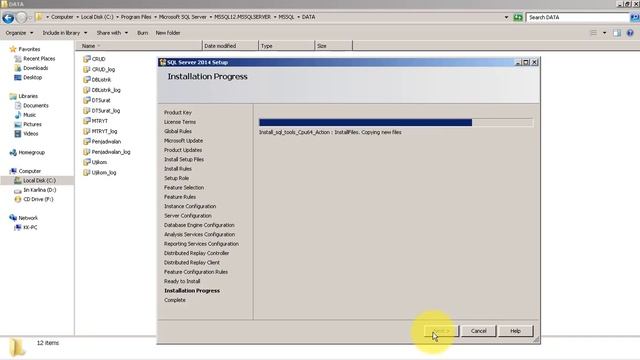 Cara Install SQL SERVER 2014 смотреть онлайн