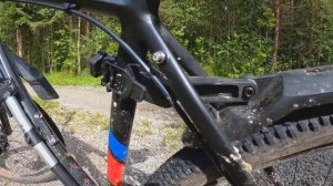 Как установить заднее крыло STERN из Спортмастера на велосипед