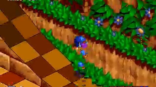 Sonic 3D Blast: Flickies' Island Playthrough [GEN/MD]Part 1 Green Grove Act 1 And Half of Act 2 смотреть онлайн