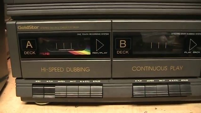 1993 GoldStar FM-22A stereo system смотреть онлайн