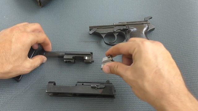 Вальтер П-38, полевой уход / Walther P-38 field strip смотреть онлайн