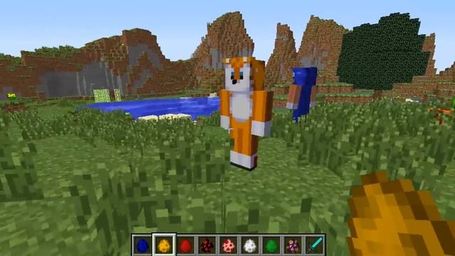 Minecraft | SONIC THE HEDGEHOG MOD! | Mine with Sonic and friends! [1.4.6] смотреть онлайн
