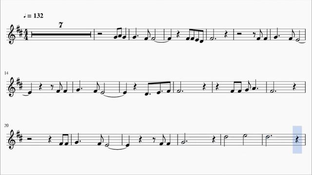 Shingeki no Kyojin Season 3 Opening - Red Swan (Alto Saxophone) смотреть онлайн