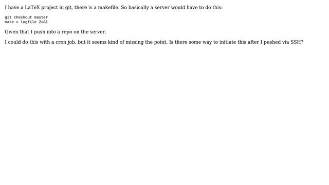 Ubuntu: LaTeX build server with git смотреть онлайн