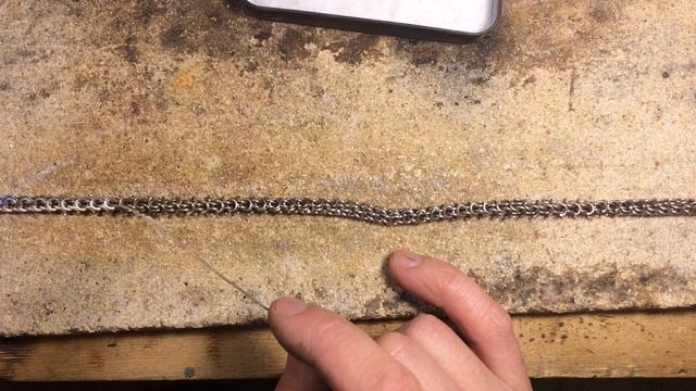 #цепь  #DIY #Jewelry #Chain как паять цепи Бисмарк без спаек!?