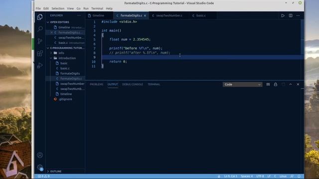 05. Become familiar with C | Learn Format Specifiers in C | Practice Base C Programming Course смотреть онлайн