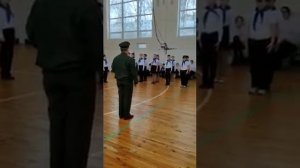 Военная подготовка, Смотр строя и песни, строевая подготовка в Раменской школе