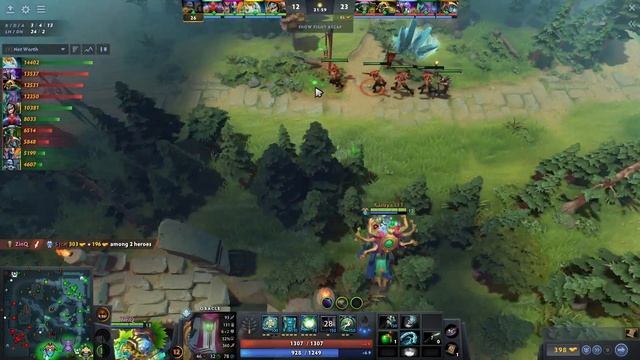 7.33d - Bok Oracle Hard Support Gameplay - Dota 2 Full Match Gameplay смотреть онлайн