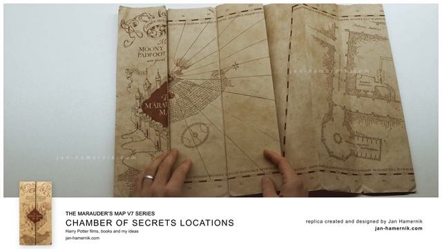 "Chamber of Secrets Locations" - Marauder's Map v7 Replica Extension смотреть онлайн