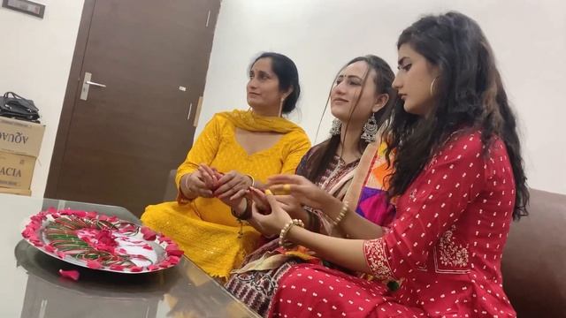 My sister’s bangle ceremony Dr.Annie Nayyar❤️❤️ @CurlyComb смотреть онлайн