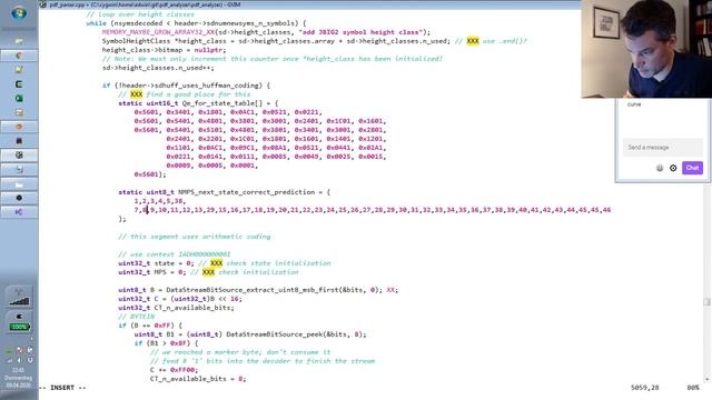 Handmade C++: Arithmetic decoding for JBIG2 смотреть онлайн