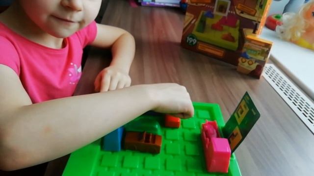Fix Price настольная игра "Автомобильная пробка" Play the Game. + бонус Котята. смотреть онлайн