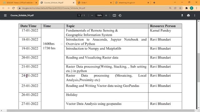 ISRO Launched Free Python Certification Course | 12-Days Long Online Course | GISS & Python Course смотреть онлайн